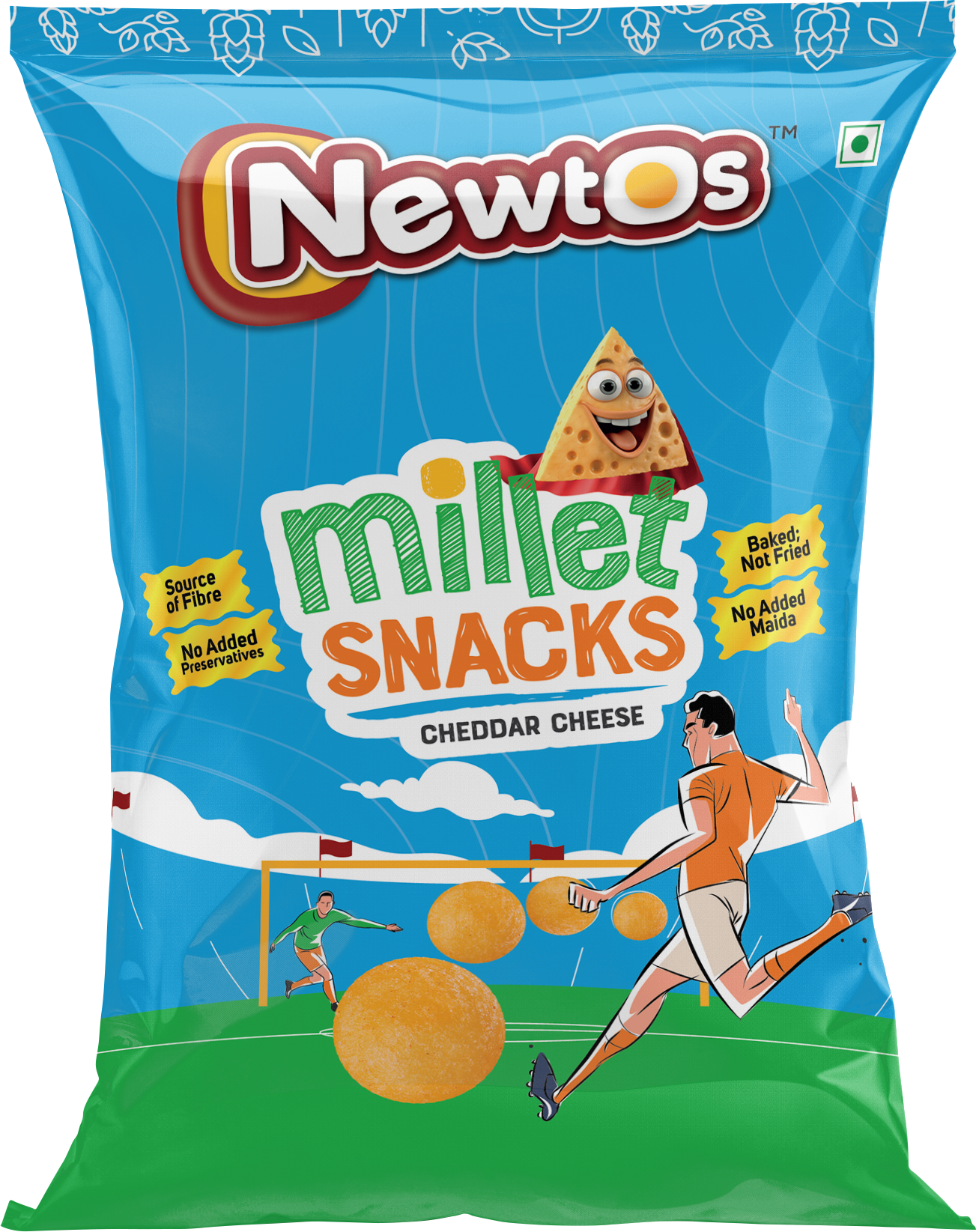 Millet Snacks - Cheddar Cheese (5 Packs)