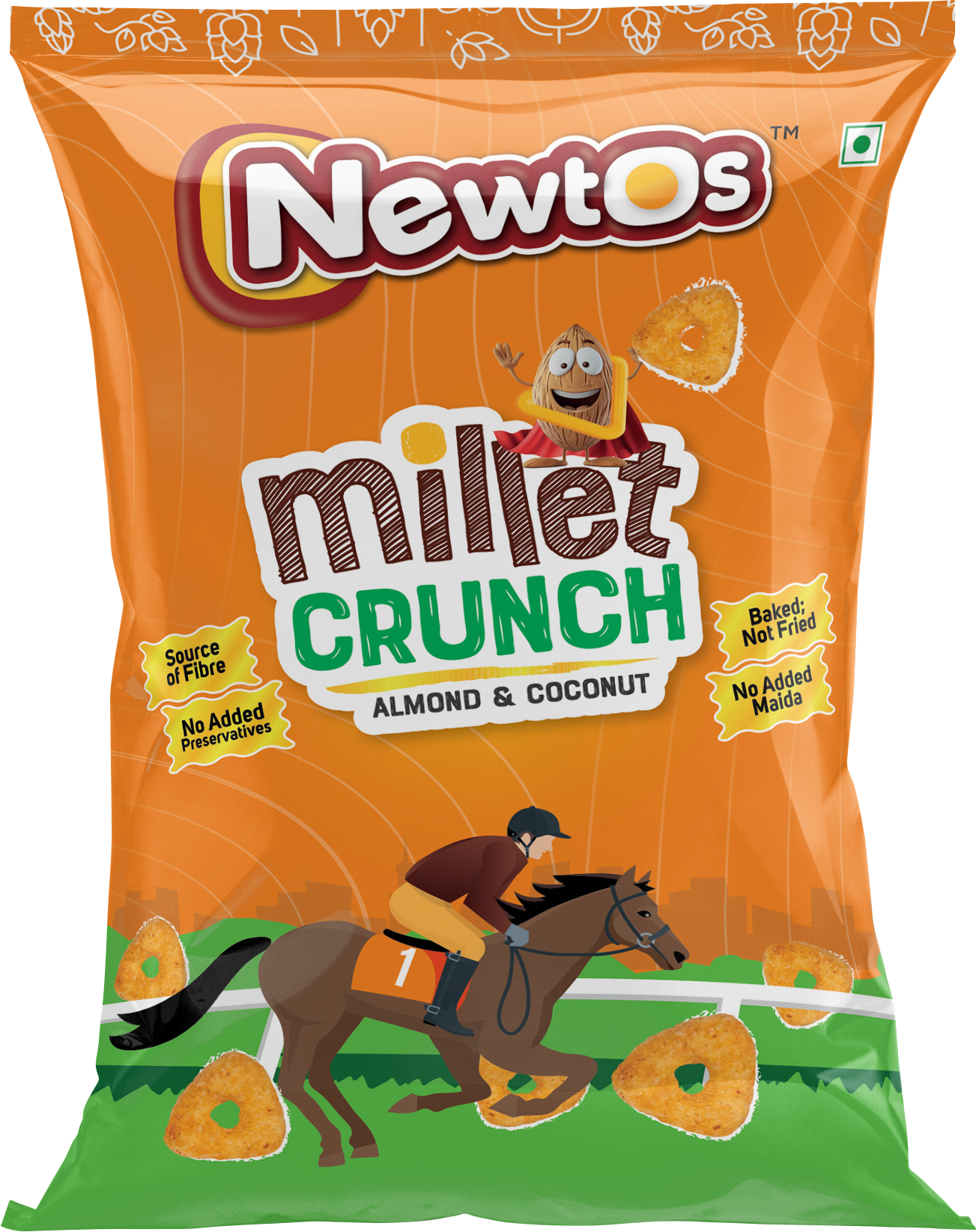 Millet Crunch - Almond & Coconut (5 Packs)