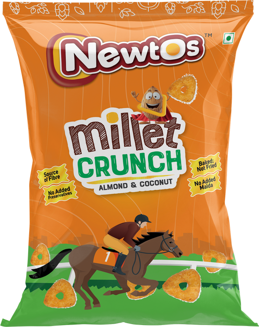 Millet Crunch - Almond & Coconut (5 Packs)